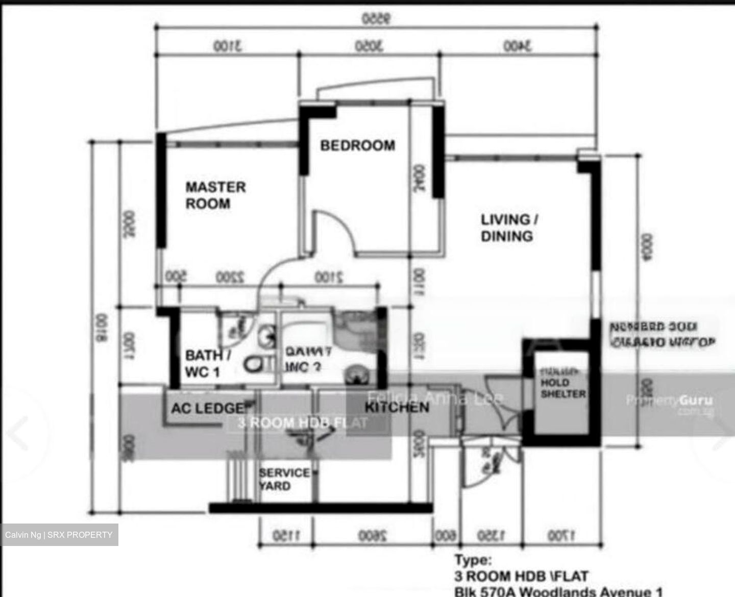 Blk 570A Champions Court (Woodlands), HDB 3 Rooms #463590251